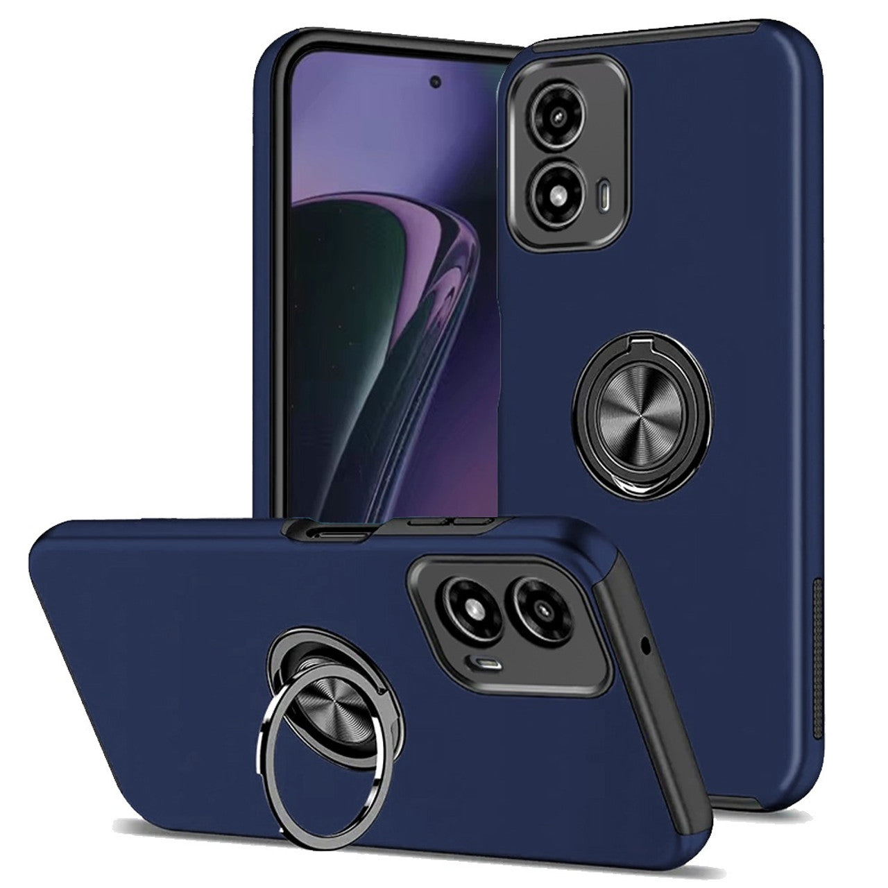 Coque hybride magnétique invisible pour Motorola Moto G Play (2024) Coque hybride magnétique invisible pour Motorola Moto G Play (2024)